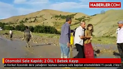 Otomobil Sele Kapıldı: 2 Ölü, 1 Bebek Kayıp