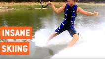 Insane Barefoot Water Skiing Freestyle | Walking on Water