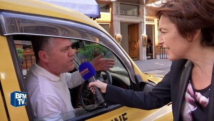 Un taxi londonien se réjouit du Brexit