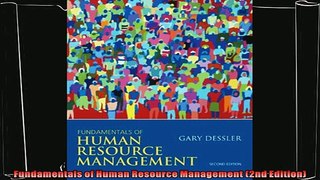 there is  Fundamentals of Human Resource Management 2nd Edition