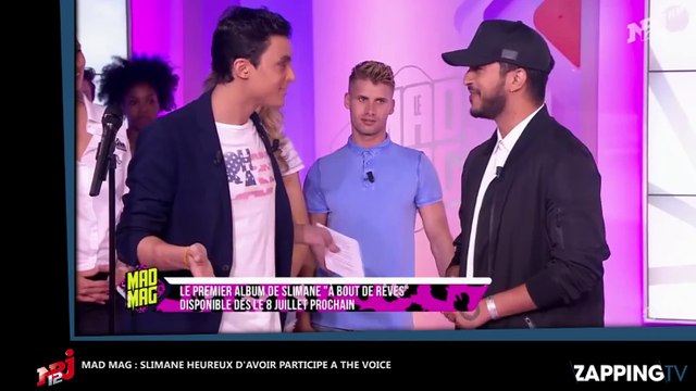 Mad Mag : Slimane heureux d'avoir participé à The Voice 5