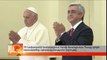 Папа Римский Франциск в резиденции президента Армении