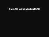 Read Oracle SQL and Introductory PL/SQL Ebook Free