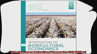 complete  Introduction to Agricultural Economics 6th Edition