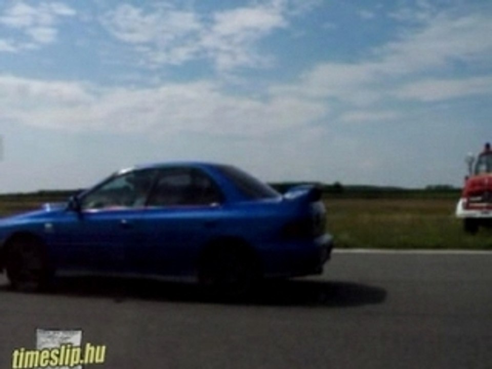 super 5 Gt turbo vs. subaru impreza gt turbo