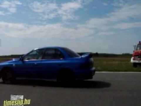super 5 Gt turbo vs. subaru impreza gt turbo