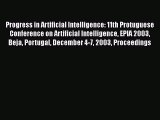 Download Progress in Artificial Intelligence: 11th Protuguese Conference on Artificial Intelligence