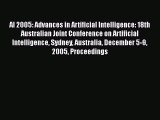 Read AI 2005: Advances in Artificial Intelligence: 18th Australian Joint Conference on Artificial