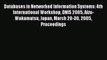 Read Databases in Networked Information Systems: 4th International Workshop DNIS 2005 Aizu-Wakamatsu