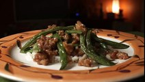 Green Beans & Ground Pork Stir Fry by The 99 Cent Chef