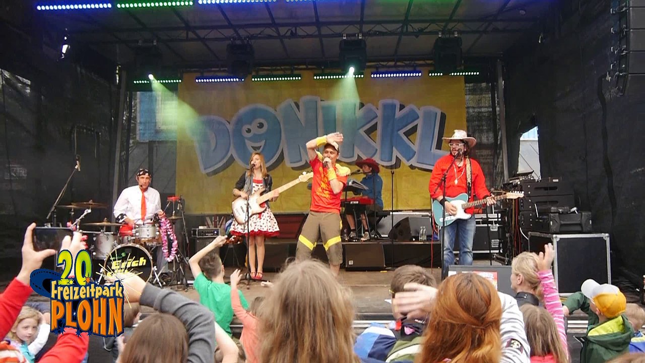 Donikkl und Band 20 Jahre Freizeitpark Plohn