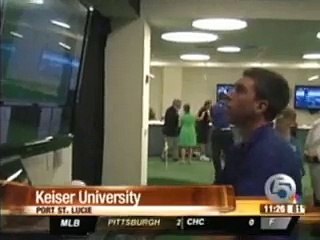 NBC Coverage of College of Golf Grand Opening