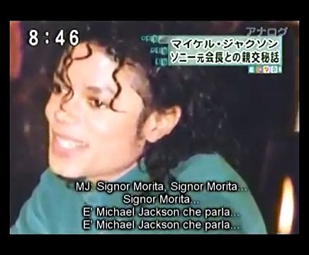 Michael Jackson - Message a Akio Morita Octobre 1993