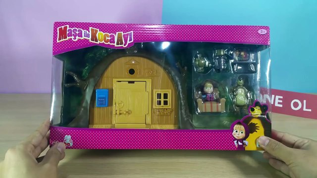 Maşa ile Koca Ayı Türkçe Oyuncak Kutu Açılımı İzle - Koca Ayının Evi