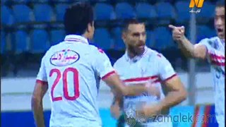 هدف الزمالك الاول|محمد ابراهيم|الزمالك 1-1 المصرى| الدورى المصرى الممتاز 2015/2016| الاسبوع الثانى و ثلاثون