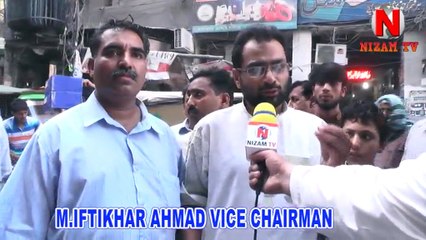Muhammad Iftikhar Ahmded Vice Chairman Bottle Market Shah Alam Market Lahore