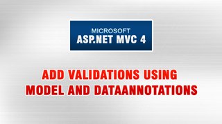 ASP.NET MVC 4 Tutorial In Urdu - Add Validations using Model And DataAnnotations