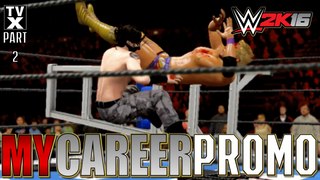 Let's Play - WWE 2K16 My Career Promo Pt.2 - The Infamous Tokyo Chair Shots [Extreme Moments Montage]