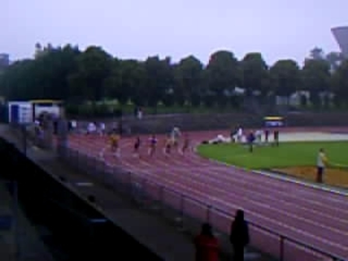 ⁣100m finale 3 Penvillers meeting QA 13 juillet 2007
