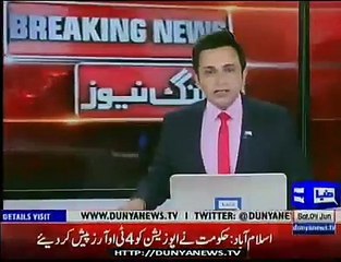 Govt gives 4 new TORs to Opposition, Report by Shakir Solangi, Dunya News.