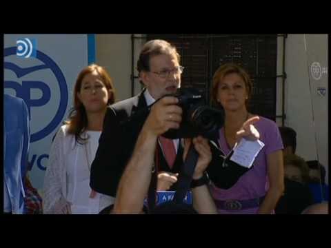 Rajoy pide unir el voto moderado contra los extremistas