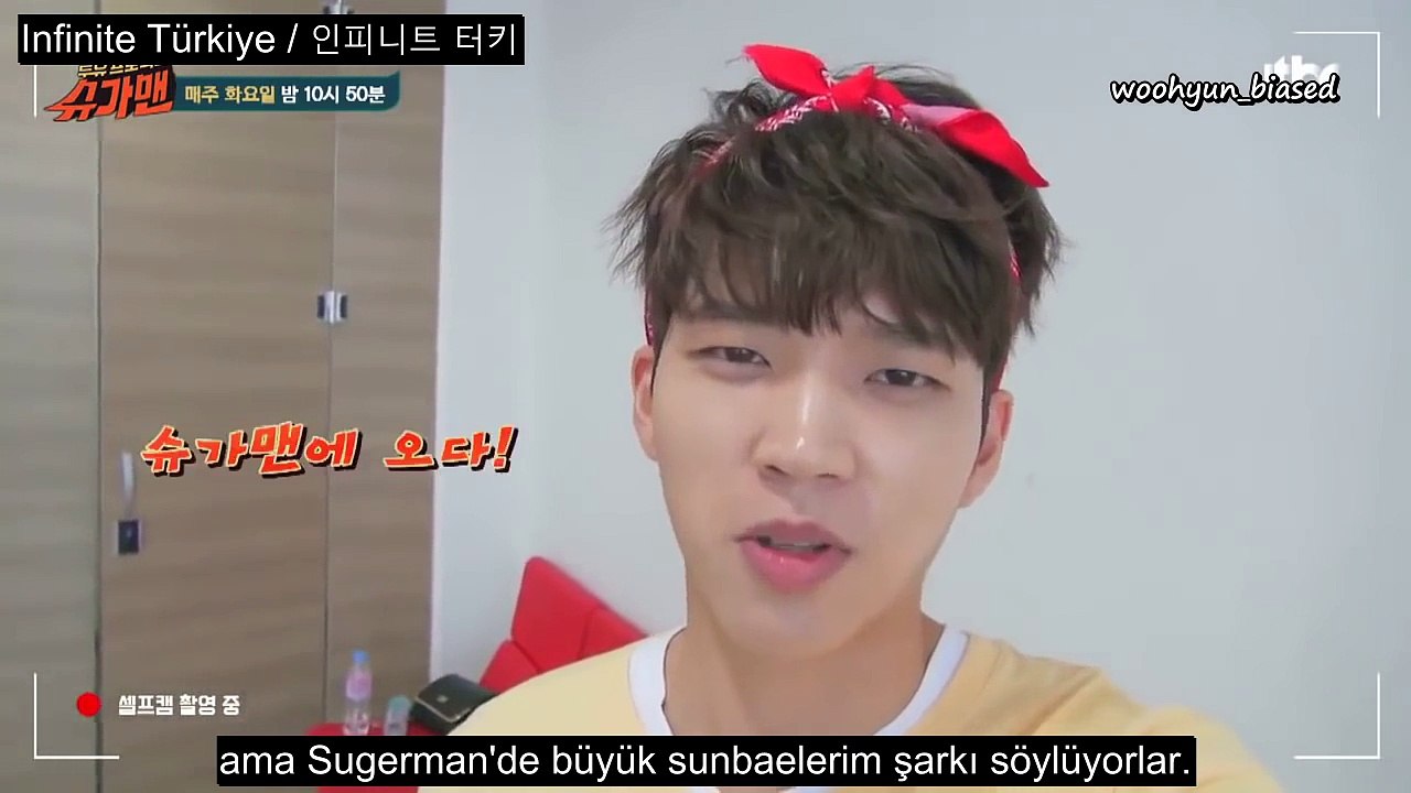 [Türkçe Altyazılı] 27/05/2016 Naver TV Cast Sugarman Nam Woohyun Self Cam