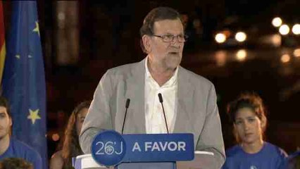 Rajoy : " La clave es sumar a todos los que pensamos igual"