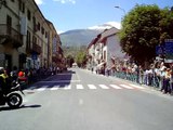 Giro d'Italia 2009 10^ tappa - ore 14 Garzelli finisce la discesa del Moncenisio