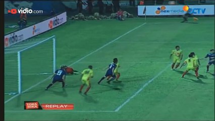 Highlight Torabika Soccer Championship 2016 - Arema Cronus vs Bhayangkara United