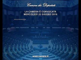 Roma - Camera - 17^ Legislatura - 640^ seduta -1- (22.06.16)