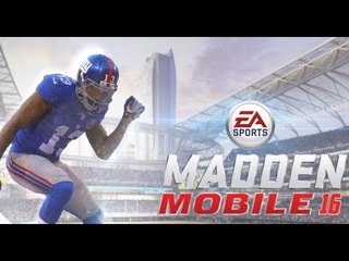 Madden 16 Mobile Gameplay - EA Developer Livestream