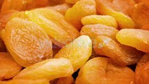 Dried Apricots Rotating   $LOW STOCK FOOTAGE