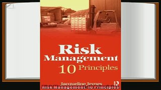 there is  Risk Management 10 Principles