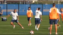 Argentina ya entrena en Nueva Jersey para la final de la Copa América