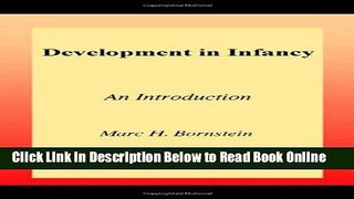 Read Development in Infancy: An Introduction  Ebook Free