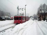 Chamonix Narrow Gauge Rack Railway Vid 19/02/2010