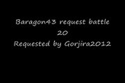 Baragon43 request battle 20: Godzilla 1954 Jet Jaguar vs Megalon Gigan