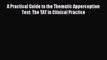 [PDF] A Practical Guide to the Thematic Apperception Test: The TAT in Clinical Practice Download