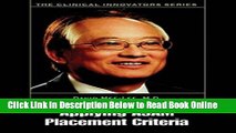 Download Applying ASAM Placement Criteria Curriculum with DVD (The Clinical Innovators Series)