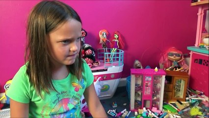 Baby Victoria Is Bad "Throws Fit" Annabelle The Sitter "Toy Freaks