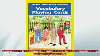 EBOOK ONLINE  Components Vocabulary Playing Cards The New Oxford Picture Dictionary 1988 ed  BOOK ONLINE