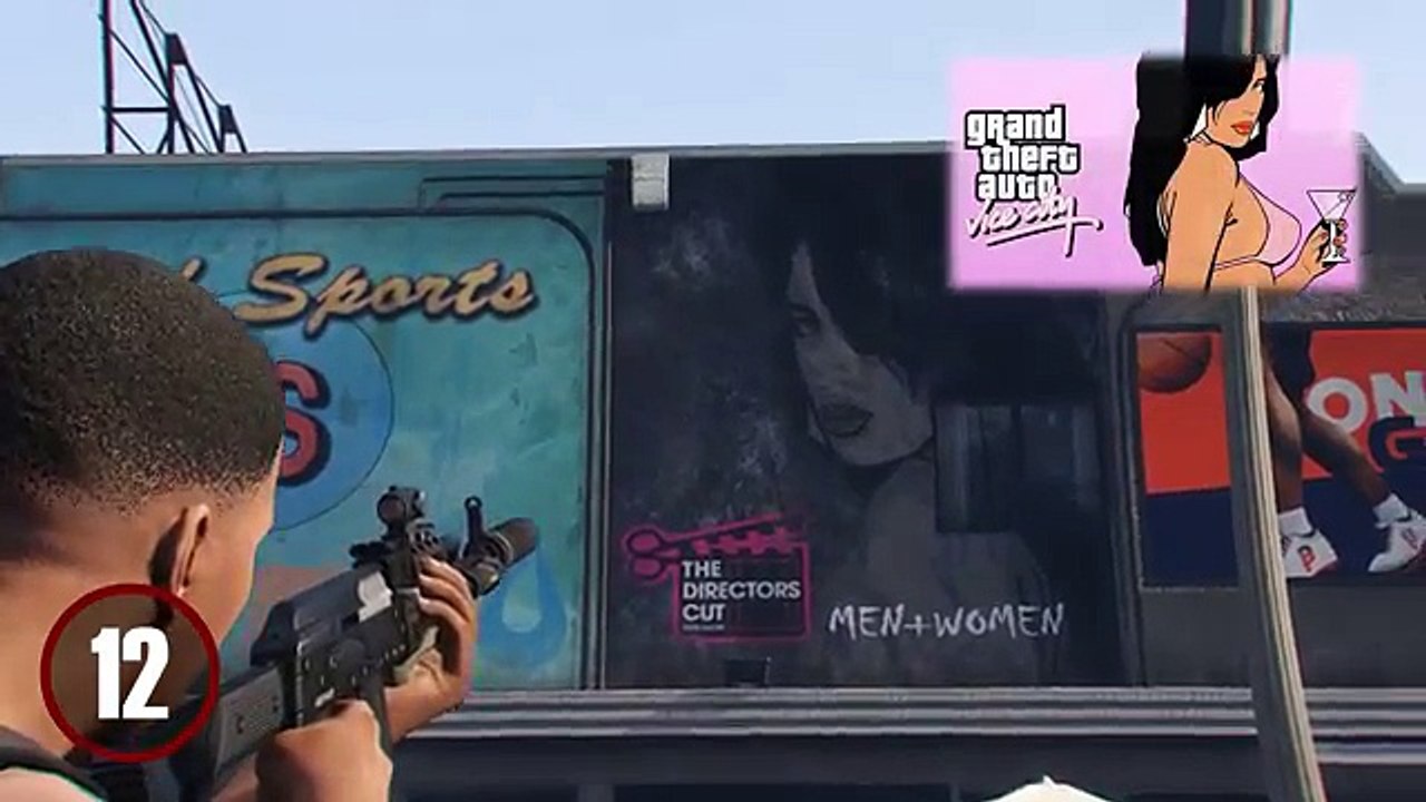 Top 15 Easter Eggs ★ GTA V -