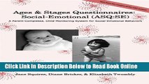 Read Ages and Stages Questionnaires - Social-Emotional (ASQ:SE): ASQ:SE Questionnaires in English: