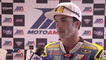 Toni Elias Utah Superbike Superpole Interview