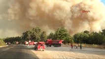 Kumluca'daki Orman Yangını Büyüyor