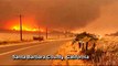 Tornade de feu filmée à Santa Barbara, CA - USA