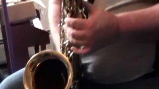 king super 20 tenor sax full pearls demo