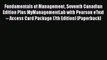 Read Fundamentals of Management Seventh Canadian Edition Plus MyManagementLab with Pearson