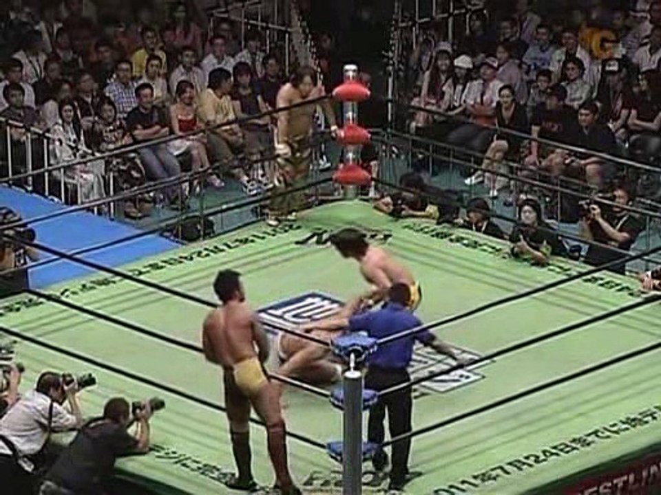 KENTA & Taiji Ishimori vs Kota Ibushi & Naomichi Marufuji (NOAH 2007.07.15)