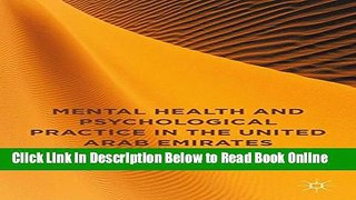 Read Mental Health and Psychological Practice in the United Arab Emirates (UAE)  Ebook Free
